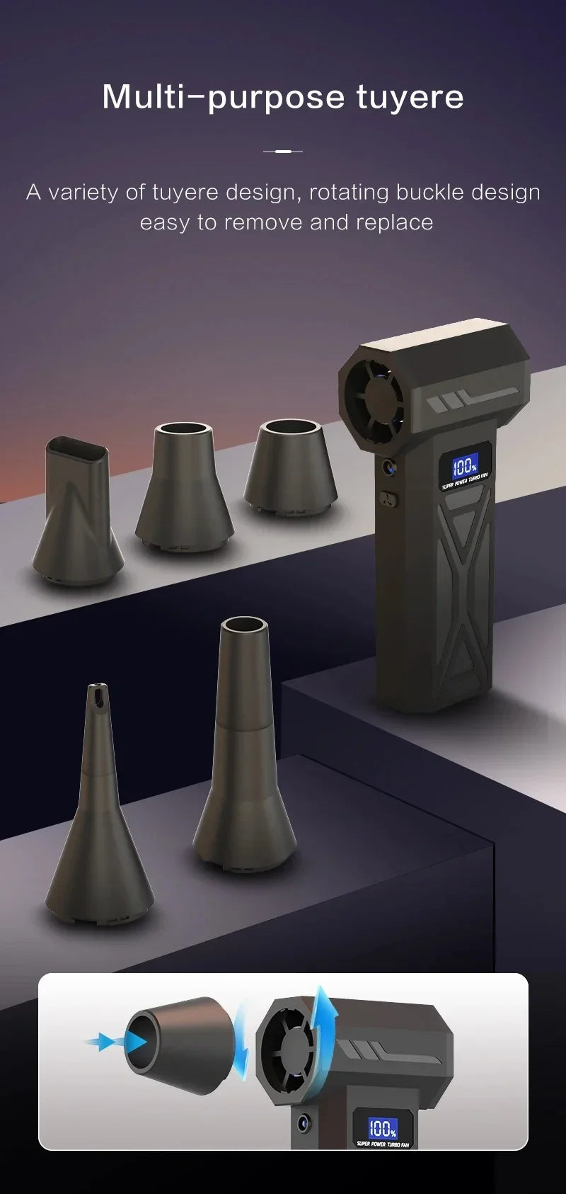 FETCH™ Turbo Fan Multipurpose